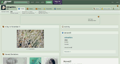 Desktop Screenshot of minashiro.deviantart.com