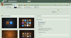 Desktop Screenshot of christianbaroni.deviantart.com