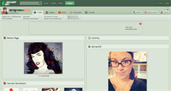 Desktop Screenshot of designstew.deviantart.com