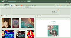 Desktop Screenshot of momavok.deviantart.com