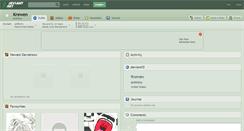 Desktop Screenshot of krewen.deviantart.com