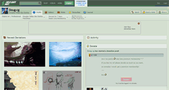 Desktop Screenshot of doug-cg.deviantart.com