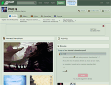 Tablet Screenshot of doug-cg.deviantart.com