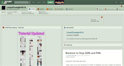 Desktop Screenshot of loupxenxargent616.deviantart.com