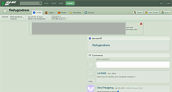 Desktop Screenshot of flashygoodness.deviantart.com