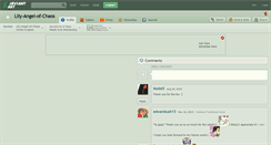 Desktop Screenshot of lily-angel-of-chaos.deviantart.com