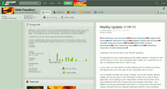 Desktop Screenshot of hells-foundry.deviantart.com