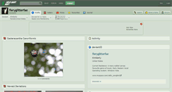 Desktop Screenshot of fieryglitterfae.deviantart.com