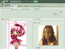 Tablet Screenshot of medaisy.deviantart.com
