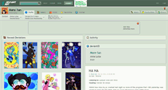 Desktop Screenshot of more-1an.deviantart.com
