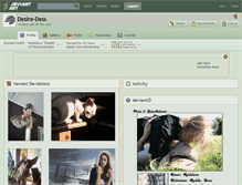 Tablet Screenshot of desire-dess.deviantart.com