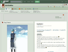 Tablet Screenshot of jenninaitsu.deviantart.com