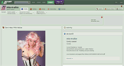 Desktop Screenshot of miss-m-alice.deviantart.com
