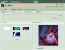 Tablet Screenshot of furryecho.deviantart.com