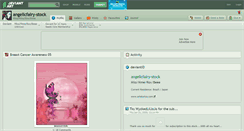 Desktop Screenshot of angelicfairy-stock.deviantart.com
