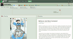 Desktop Screenshot of javacosplay.deviantart.com