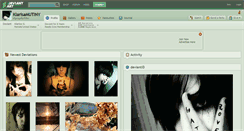 Desktop Screenshot of klarisamutiny.deviantart.com