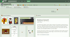 Desktop Screenshot of dystopia3000.deviantart.com