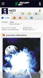 Mobile Screenshot of mj23.deviantart.com