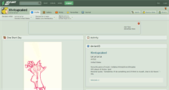 Desktop Screenshot of kiwicupcaked.deviantart.com