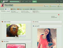 Tablet Screenshot of nieuwenaam.deviantart.com