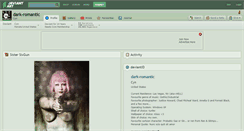 Desktop Screenshot of dark-romantic.deviantart.com