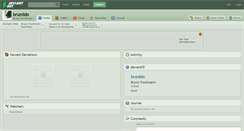 Desktop Screenshot of brunildo.deviantart.com
