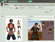 Tablet Screenshot of eokani.deviantart.com