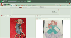 Desktop Screenshot of jesstina22.deviantart.com