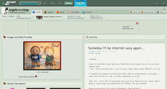 Desktop Screenshot of angelic-o-wings.deviantart.com