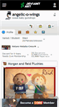 Mobile Screenshot of angelic-o-wings.deviantart.com