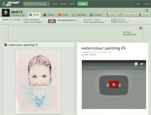 Tablet Screenshot of danb13.deviantart.com