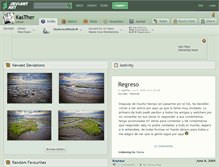 Tablet Screenshot of kasther.deviantart.com