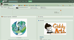 Desktop Screenshot of kitkatty.deviantart.com