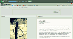 Desktop Screenshot of ninja-rabbit.deviantart.com