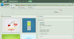 Desktop Screenshot of mojahed.deviantart.com