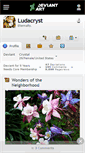 Mobile Screenshot of ludacryst.deviantart.com