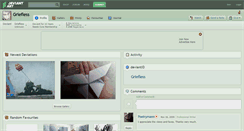 Desktop Screenshot of griefless.deviantart.com