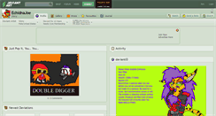 Desktop Screenshot of echidnajoe.deviantart.com