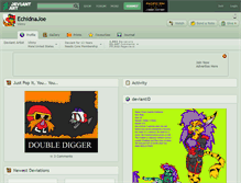 Tablet Screenshot of echidnajoe.deviantart.com