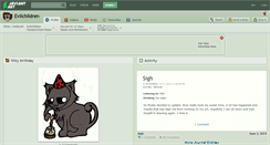 Desktop Screenshot of evilchildren.deviantart.com
