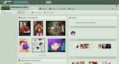 Desktop Screenshot of mexicanos-en-da.deviantart.com