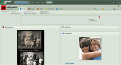 Desktop Screenshot of cathyhaack.deviantart.com