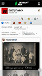 Mobile Screenshot of cathyhaack.deviantart.com