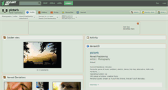 Desktop Screenshot of pictoris.deviantart.com
