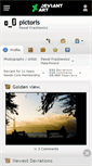 Mobile Screenshot of pictoris.deviantart.com