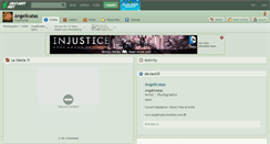 Desktop Screenshot of angelicatas.deviantart.com