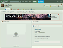 Tablet Screenshot of angelicatas.deviantart.com