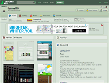 Tablet Screenshot of jamaal10.deviantart.com