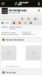Mobile Screenshot of deviantgroups.deviantart.com